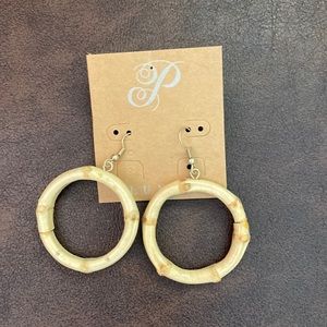 New bamboo earrings